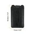 thumbnail image 2 of Funda de cinturón para teléfono Uxcell XXL para teléfono de 6.5-7.2", funda de cuero para cinturón de teléfono negra, 2 of 7