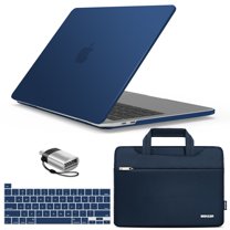 IBENZER 2025 2024 M2 MacBook Pro 13 Inch Case A2338 A2289 A2251 A2159 A1989 A1706 A1708 (2025-2016), Hard Shell Case & Sleeve Bag & Keyboard Cover & Type-C for Mac Pro 13, Navy Blue,T13-NVBL 3
