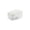 White, variant on Tray and Mold for Freezer, Easy Release Square Ice Maker, Flexible Silicone Cube Former, BPA Free Stackable Container for Cold Drinks