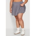 thumbnail image 5 of Womens Plus Size High Waisted Active Pleated Skirt, 5 of 6