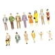 thumbnail image 4 of Conjunto de 14 piezas de figuras en miniatura, personas en miniatura, figuras, adornos, accesorios. 65 mm, 4 of 9