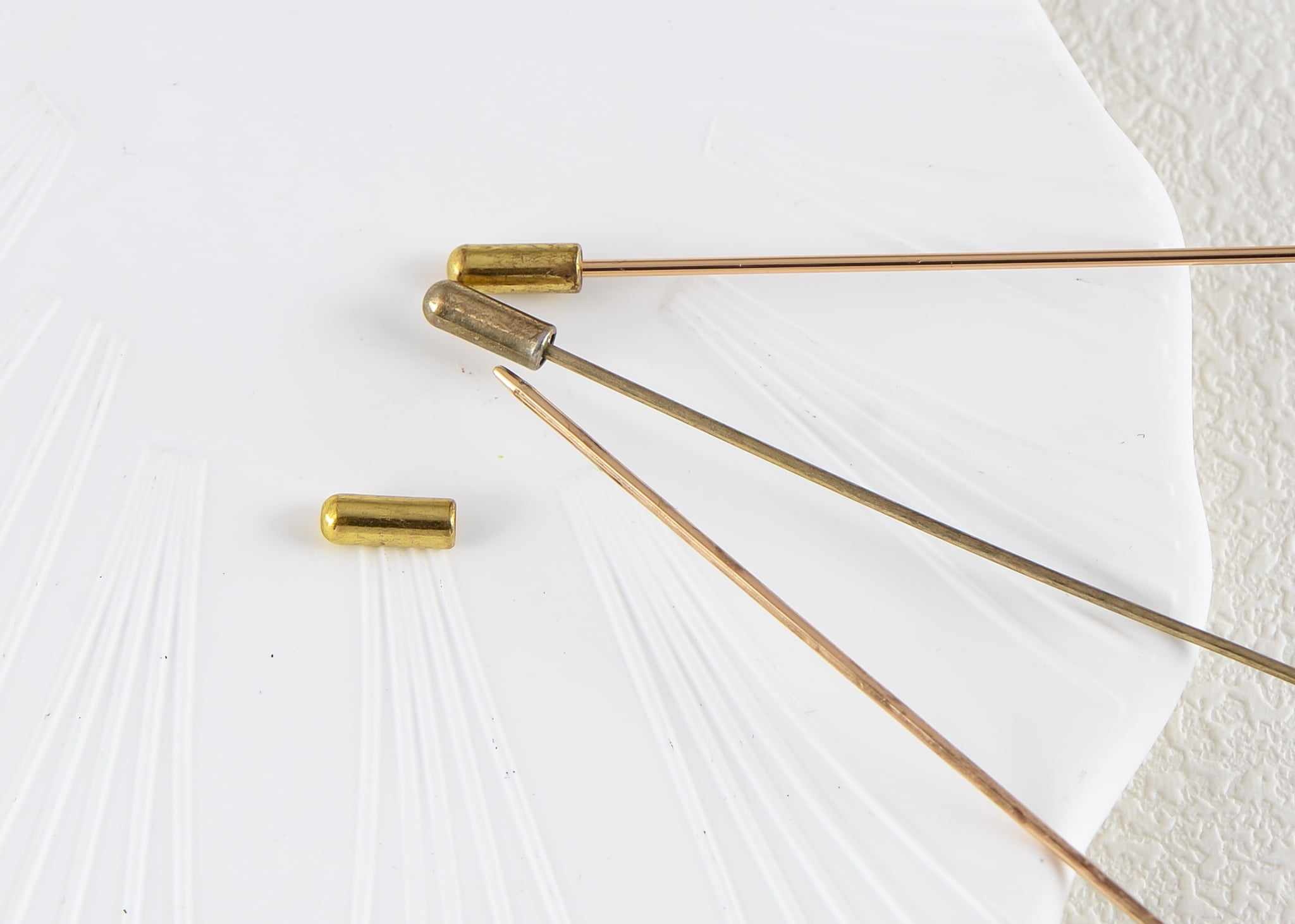 3Pcs Hat Pin Classic Long Needle Lapel Safety Pins Brooches Suit Tie Hat Scarf Set Jewelry Accessories