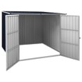 thumbnail image 6 of vidaXL Garden Shed Storage House for Tools Equipment Backyard Galvanized Steel, 6 of 16