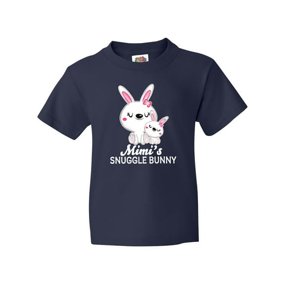 Inktastic Mimis Snuggle Bunny Easter Youth T-Shirt