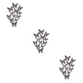 thumbnail image 4 of Pegatinas de pared coloridas Inteprter decoración adicional mariposas decorativas LK12 negro, 4 of 6