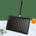 thumbnail image 3 of Naiovety Tamagoyaki Frying Pan Nonstick Rectangle with Handle for Fry Egg Steak Home Cocina y Comedor, 3 of 5