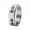 Silver, variant on Men's Stainless Steel Chinese Zodiac Dragon Enamel Ring Anxiety Relieves Strees Ring Gold Size 12