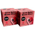 thumbnail image 2 of Healtea/Hibiscus Mango/Sparkling Beverage with No Caffeine/4 pack/4x355ml, 2 of 5