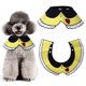 thumbnail image 1 of Collar amarillo de felpa, toallas de Saliva ajustables para mascotas, bufanda suave y cómoda, pañuelo, Baberos para baba para gatos, 1 of 8