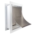 thumbnail image 1 of Inserto de pared para puerta para perros, exterior PetSafe con puerta grande para mascotas, 1 of 6