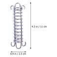 thumbnail image 2 of MERRYHAPY 9Pcs Spring Nail Buckles Steel Tent Rope Buckles for Strong Wind Resistance Outdoor, 2 of 8