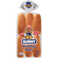 Bunny Original Hot Dog Buns, 12ct, 18oz