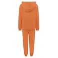 thumbnail image 4 of Riforla Womens Casual Hoodies with Pocket Hooded Sweatshirt Loose Fit Pullover Long Sleeve Drawstring Hoodie Sets Orange XXL, 4 of 5