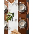 thumbnail image 5 of Hokiten Table Runners 60 Inches Long Dress Scarves, Spring Sunflower Farmhouse Kitchen/Dining Table Runner, Small Coffee Tablerunners, Yellow Butterfly Bows Pastoral Art 13x60 Inch, 5 of 7