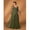 Olive Green-2XL, variant on Olive Green Plus Size Evening Gown With Floral Embroidery And Long Sleeves