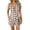 Coffee, variant on JULMCOMO 2 Piece Sets for Women Plaid Deep V Neck Button Down Summer Tank Tops Color Block Sleeveless Wide Leg Lounge Sets Black L
