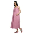 thumbnail image 2 of Moomaya Chemise de Nuit Sans Manches Unie pour Femmes Allaitantes, 2 of 6