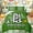 Green B, variant on Erosebridal Initial X Kids Twin Comforter Sets, Green Sport Soccer Bedding Set, 2-Piece