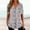 Multicolor womens tops, variant on Summer Tops for Women Tops for Women Womens Tunic Tops Fashion Floral Print Button up Henley Shirts Summer V Neck Short Sleeve Lightweight Hem Blouses
