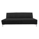 thumbnail image 3 of Sofa Cama Reclinable El Bazar Store Miami Negro terciopelo, Futon 3 posiciones, Sala, Love Seat, 3 of 7