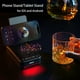 thumbnail image 3 of ASEAT Regalos para hombres él, soporte para teléfono celular con altavoz Bluetooth y luz LED que cambia de color, regalos únicos para mujeres, papá, su marido, regalos de cumpleaños para hombres, 3 of 5