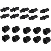 Snap Fasteners, 10 Pairs Snap Fasteners Kit Snap Buckle Speaker Mesh Enclosure Fixing Button for Speaker Net Grill