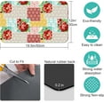 thumbnail image 6 of Coffee Bar Mat Accessories for Countertop Pioneer Flower Absorbent Hide Stain Rubber Backed Dish Drying Mats for Kitchen Counter Draining Pad Decor Gift Fit Under Coffee Maker (20x12in), 6 of 6