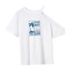 thumbnail image 4 of Camiseta para mujer Fernando Traje de verano Ropa deportiva simple cuello redondo M, 4 of 7