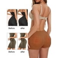 thumbnail image 7 of Women's High-Waist Butt Lifter Panties - 2-Pack Seamless Hip Enhancer Boyshort Underwear, Padded for Body Shaping M, 7 of 7