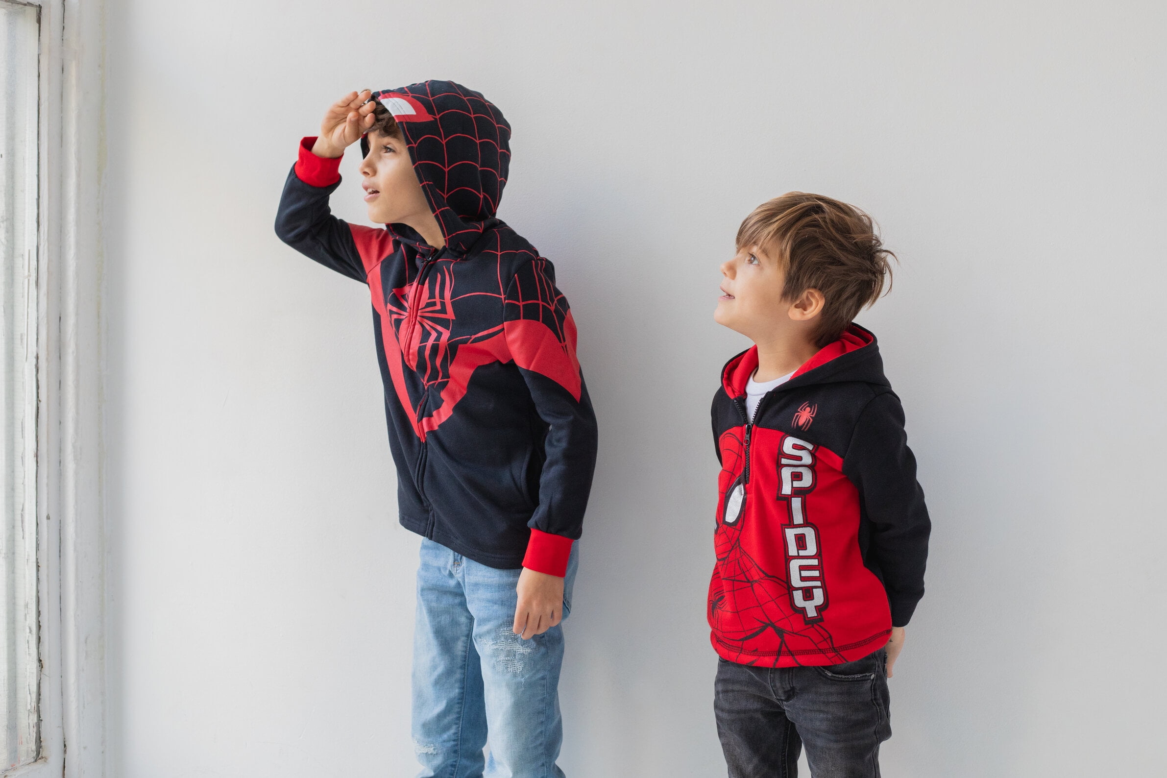 Miles Morales Costume Spider Man Sweatshirt à capuche pour enfants