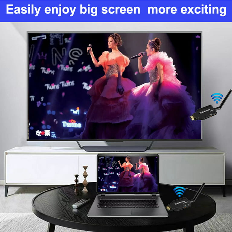 50m Wireless HDMI Extender - Audio Video Extender - Audio Video