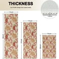 thumbnail image 4 of Beige Christmas Gingerbread Man Pattern Kitchen Rugs Sets Of 3,Kitchen Runner Rugs Non Skid Washable,Decorative Kitchen Floor Mats for Kitchen,Sink,Laundry,17"x30"+ 17"x47" + 17"x59", 4 of 6