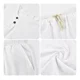 thumbnail image 5 of Mens Linen Solid T-shirt Mens T-shirt And Shorts, 5 of 8
