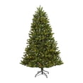 thumbnail image 2 of Nearly Natural 6ft. New Haven Spruce Ã¢â‚¬Å“Natural LookÃ¢â‚¬Â Artificial Christmas Tree with 350 LED Lights, Green, 2 of 10