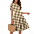 thumbnail image 4 of Fashion A-Line Dress for Women CIENVNSTG Flowy Summer Dress Perfect for Casual Outings or Parties, 4 of 6