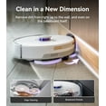 thumbnail image 6 of Restored NARWAL Freo Z Ultra Robot Vacuum and Mop Combo, Dual RGB Cameras and Chips, AI Avoidance, 12000Pa Suction, Real-Time Decisions, Adaptive Hot-Water Self Wash & Self Emptying, Quiet, White (Refurbished), 6 of 8