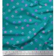 thumbnail image 1 of Soimoi Cotton Poplin Fabric Plumeria Floral Decor Fabric Printed Yard 56 Inch Wide, 1 of 3