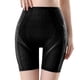 thumbnail image 1 of Pantalones cortos ajustados sin costuras de cintura alta para mujer con esquinas planas y leggings para adelgazar los muslos (negro), 1 of 5
