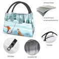 thumbnail image 4 of Gaeub Gnome And Red Fox Fishing Collapsible Cooler Bag Insulated,Leakproof Food Bag for Hot or Cold Food Delivery,Travel Insulated Bag, or Beach Cooler Bags, 4 of 6