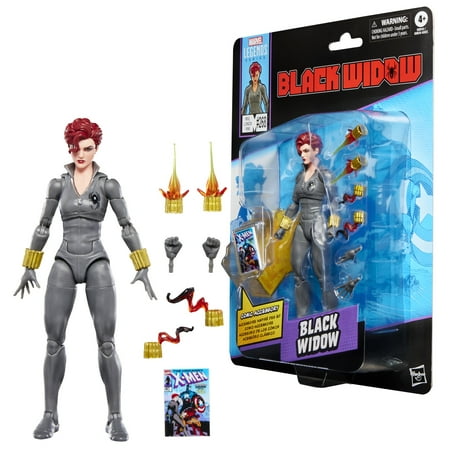 Marvel Legends Series Black Widow, X-Men and Avengers Comics-Inspired Action Figure