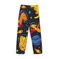 thumbnail image 5 of Daiia Dinosaurs in Space Men's Sleep Pant with Pockets and Drawstring,Pajama Pants-Large, 5 of 9