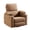 Brown, variant on 270° Swivel Rocker Recliner with Adjustable Memory Armrests,Oversized Power Nursery Recliner with USB Port,Rocking Chair Nursery with One-Touch Reset,Double Cup Holder,Chenille,White