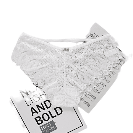 

Women s Sexy Underwear Lace Panties Medium Waist Large Size Female Trunks