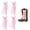 Pink, variant on 4 Pcs Ribbon Boot Bow Martin Boot Bow,Western Shoe Accessory Present for Wedding Holiday Birthday School Accessory Decor,Pink Color