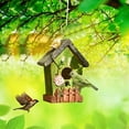 thumbnail image 7 of Hanging Bird House for Outside, Unique Birdhouses Outdoor for Home Garden Decor, Hanging Resin Bird House, Easy to Clean, Great Birdhouse Gift, 7 of 7