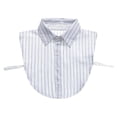 thumbnail image 1 of Cuello Falso de Media Camisa de con Correa Ajustable 4 Agujeros de Botones para Baoblaze  Collar falso de algodón para mujer, 1 of 8