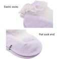 thumbnail image 4 of Novedad De Verano, Calcetines Para Bebé, Bonitos Calcetines Florales De Flores De Encaje, Calcetines Elásticos De Encaje De Color Puro Para Uso Diario seitruly AP006190-13, 4 of 4