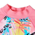 thumbnail image 3 of BAOHULU Girls Swimsuit UPF 50+ Peach Rash Guard Shirts 3-12 Years, 3 of 5