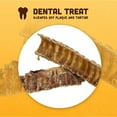 thumbnail image 2 of Downtown Pet Supply Dog Treats Beef Trachea Dog Chews 6" Flat, 25 Pack Rawhide Free, 2 of 6