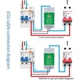 thumbnail image 4 of PZIOT-E02 AC Single Phase Din Rail Meter Wifi Energy Power Meter Electric Wattmeter Tasmota ESPHome, 4 of 5